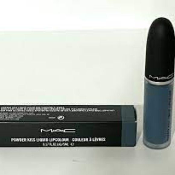 MAC GOOD JEANS Liquid Lipstick NIB Powder Kiss - Picture 5 of 6